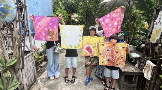 自然の恵みで染める！世界にひとつの染物体験ツアー